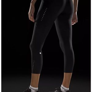 Lululemon Fast and Free High-Rise Crop 23” Pockets